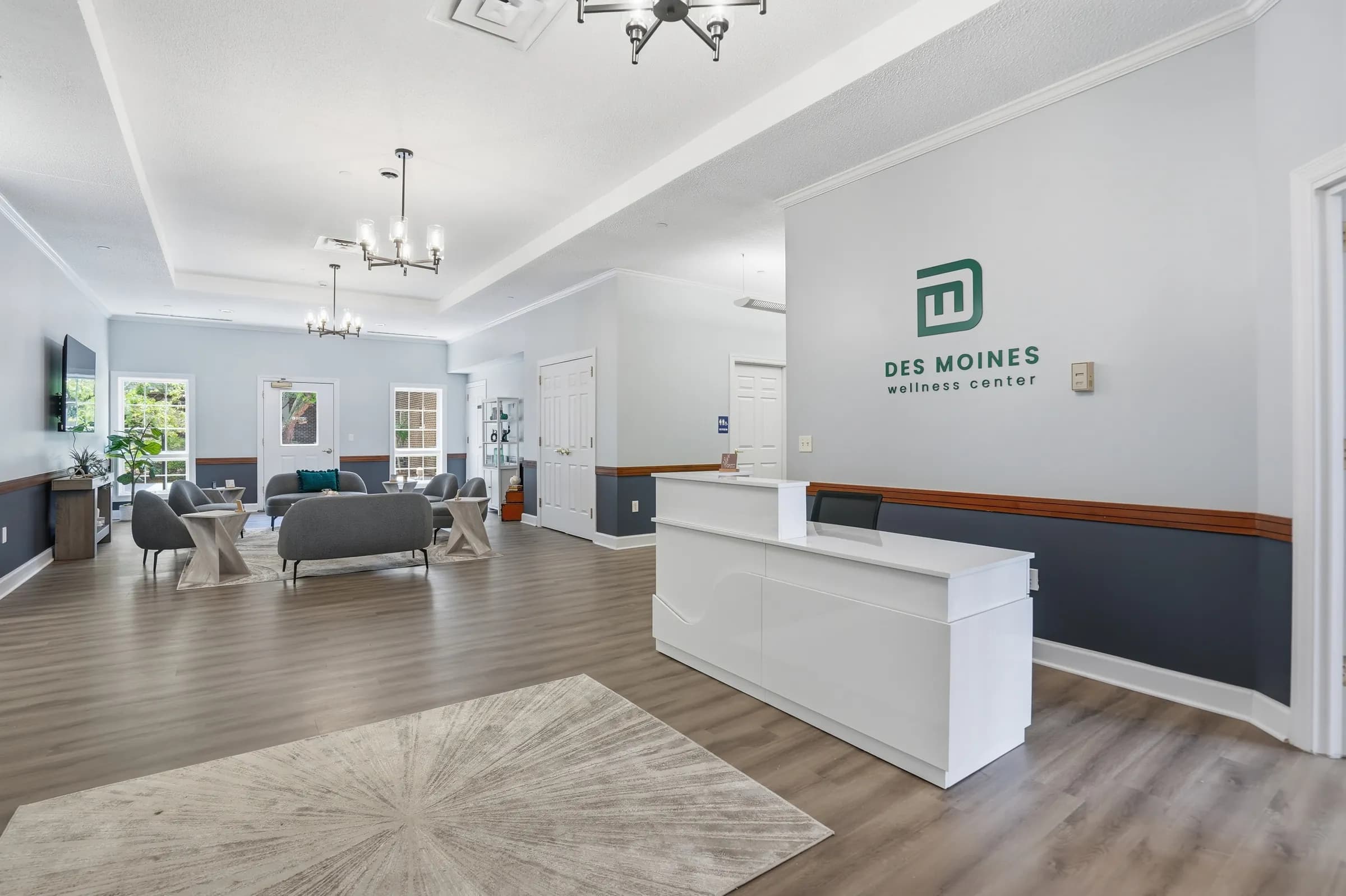 Reception and lobby